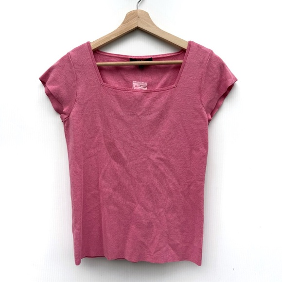 🆕 Alex Marie Short Sleeve Pink Tee Size medium NWT - Picture 1 of 6